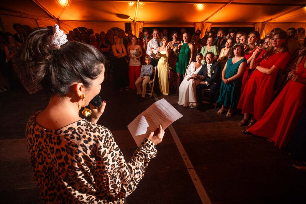Discours aux mariés au Château de Malle
Photographe mariage Charente - Atnoine OLLIER