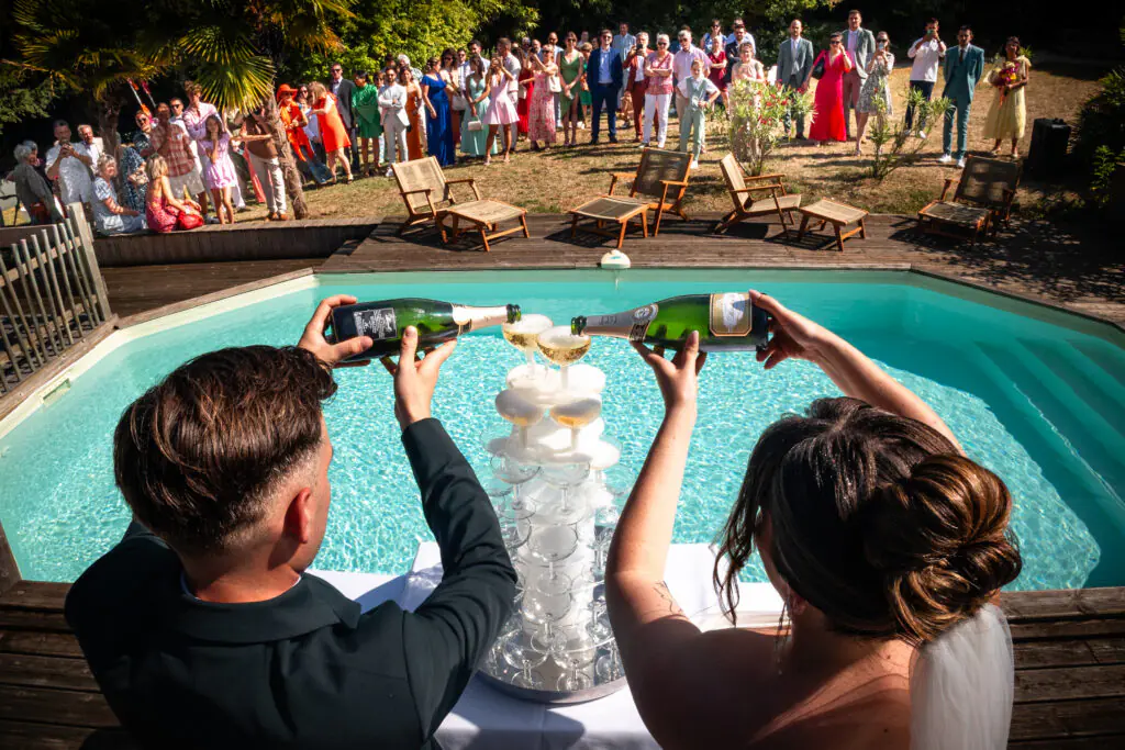 COCKTAIL au Domaine de Belisle – photographe mariage Charente