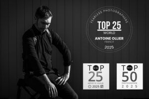 Portrait d'Antoine Ollier photographe mariage et entreprise en Charente - photographe primé