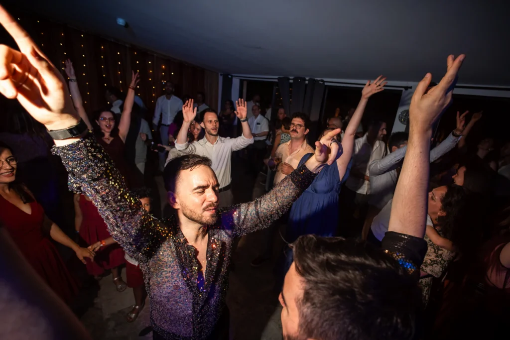 Dance floor au château de la Borderie en Charente