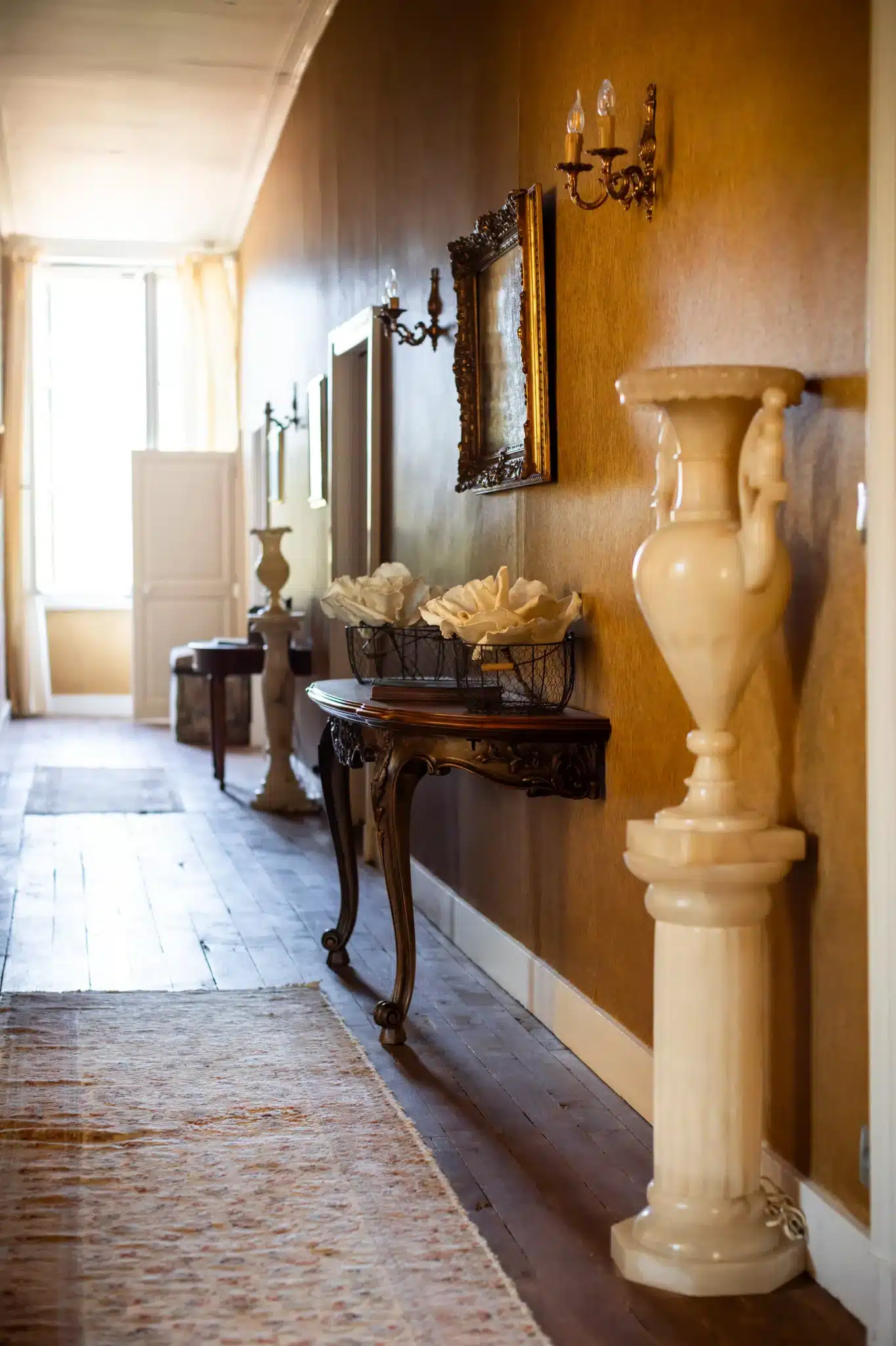 Image d'intérieur du château de la Borderie en Charente