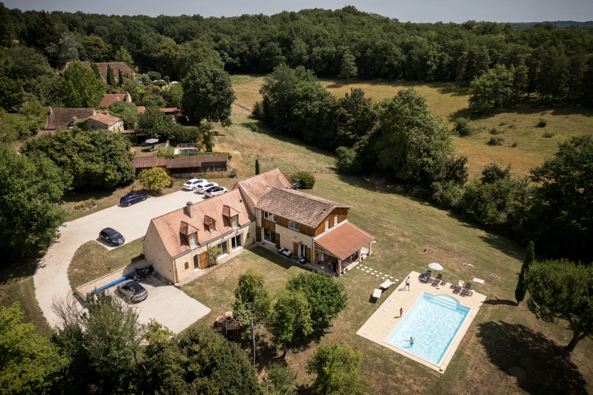 Maison des mariés en Dordogne pour la célébration de leur mariage